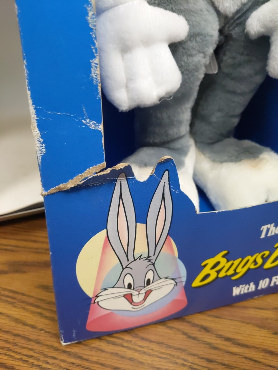 Vintage 24K Company Talking Bugs Bunny Commemorating 50th Birthday