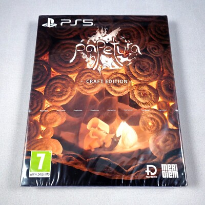 PAPETURA CRAFT EDITION NEW FACTORY SEALED 2024 Region Free Playstation 5 PS5