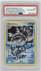 PSA Signed Megan Hollingshead Pokémon TCG Gyarados Theme Deck Exclusives 19/100