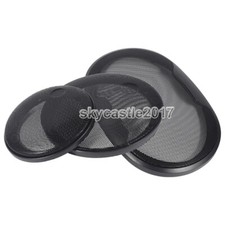 2pcs 4"/6.5"/6''x9" inch Speaker Grill Cover Audio Decorative Circle Metal Mesh