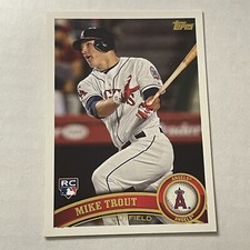 2016 Topps Berger’s Best series 1 Mike Trout 2011 Topps RC Reprint Angels