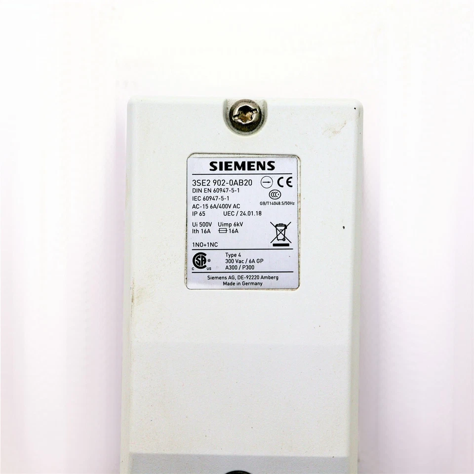 КОРПУС НОЖНОГО ПЕРЕКЛЮЧАТЕЛЯ SIEMENS 3SE2902-0AB20 - Изображение 4 из 4