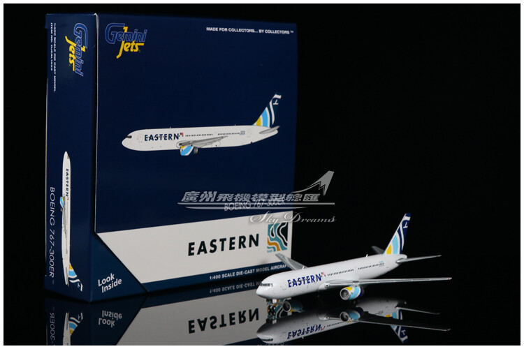 Gemini 1/400 B767-300ER イースタンエアラインズ 1:400 GeminiJets EASTERN BOEING B767-300ER Airplane Diecast
