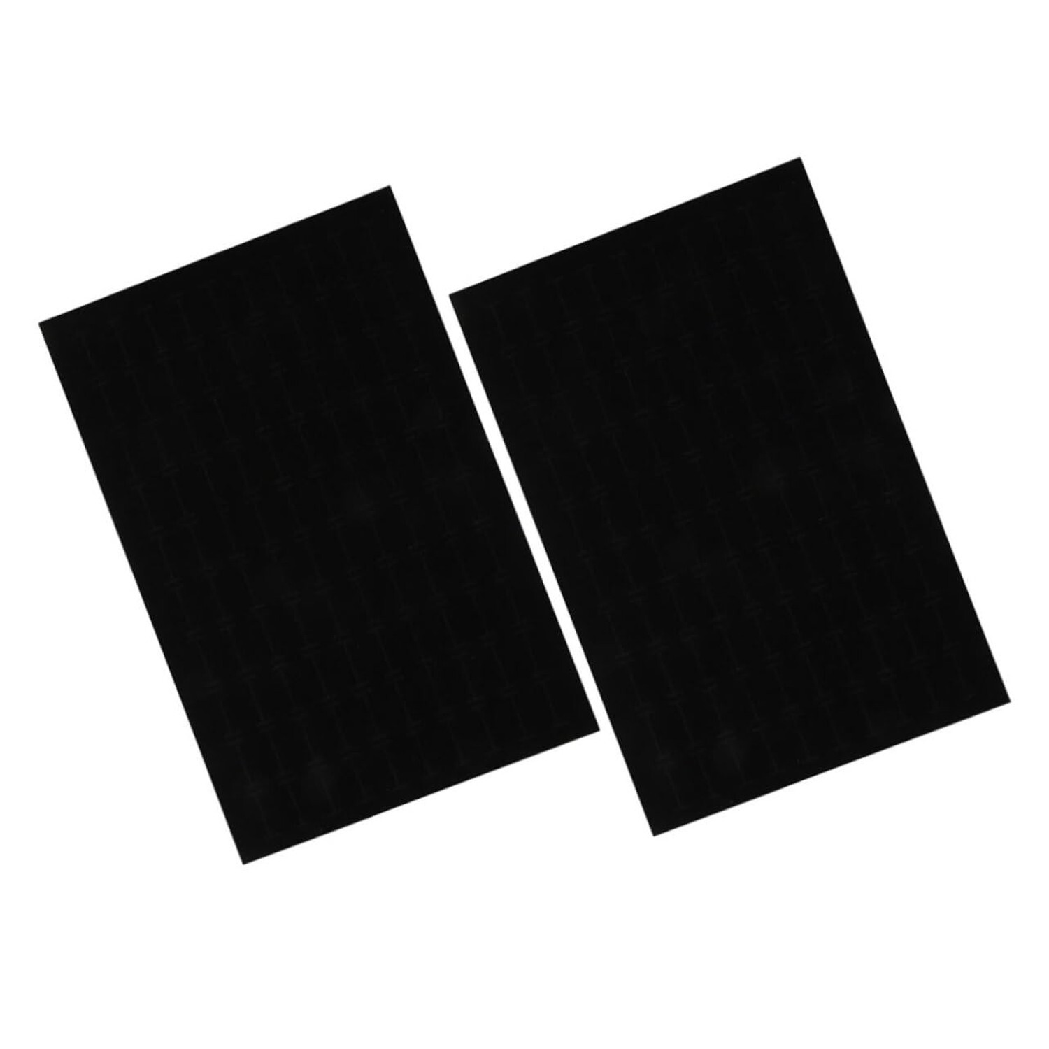 LIFKOME 2pcs Box Jewelry Sponge Pad Black Necklace Black Foam Padding Black V...