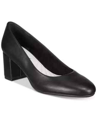 EASY STREET Proper Black  Pump Comfort Shoes - US 8 M