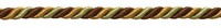 Hell Gold Brown GrüN 0.8Cm Dekorativ Seil Kordel Golden Kastanie [Von Der Yard ]