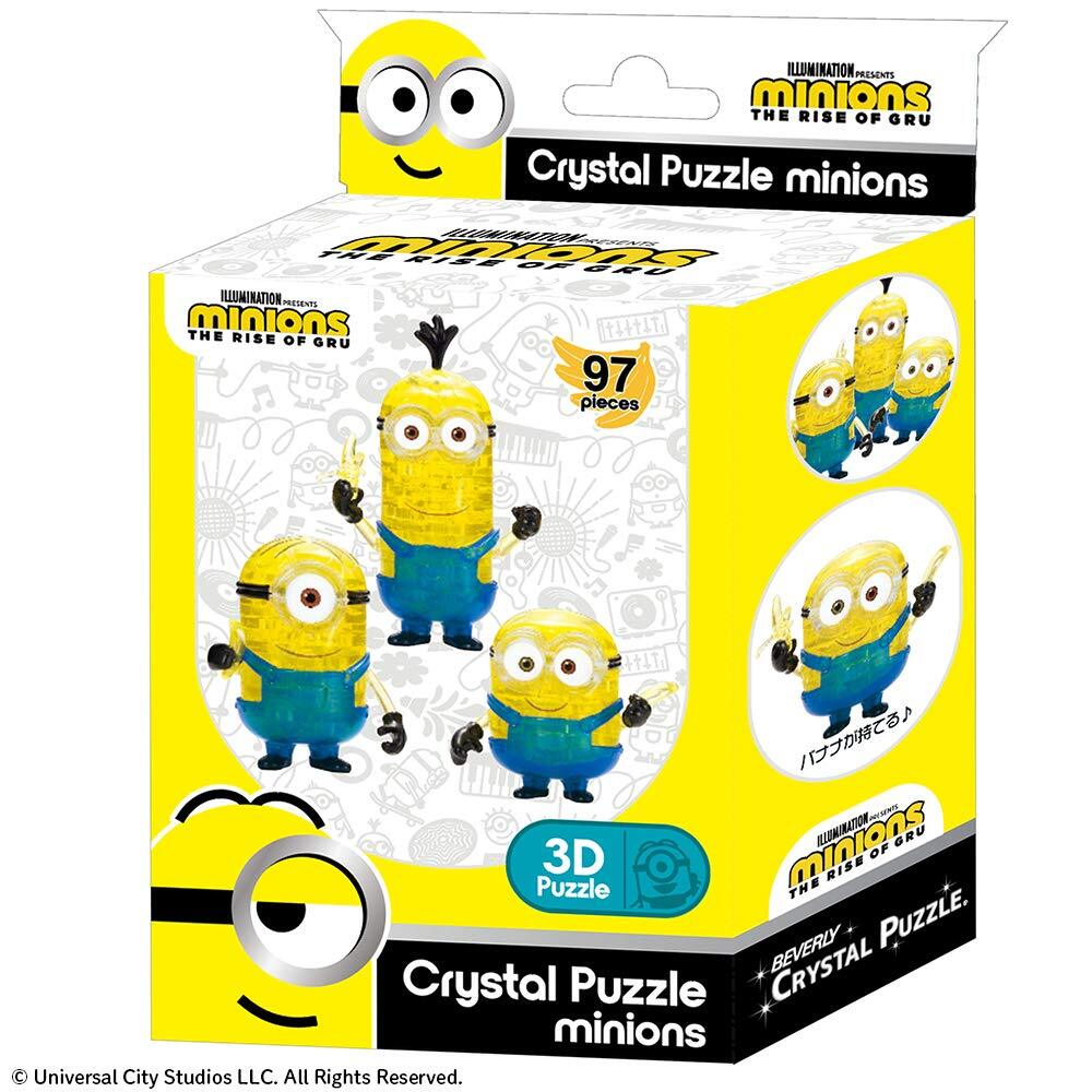 Beverly 3D Crystal Puzzle Minions (Stuart, Bob and Kevin) 97