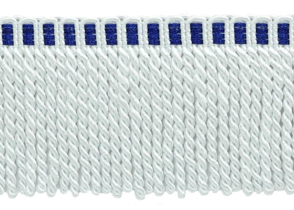 Bullion Fransen Rand Mit Gestrickt Halterung, Farbe A1T - KöNiglich Weiß [24.7M-image