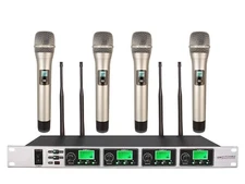 4 Channel UHF Cordless Handheld Set for Sennheiser Wireless Microphones Mic Kits
