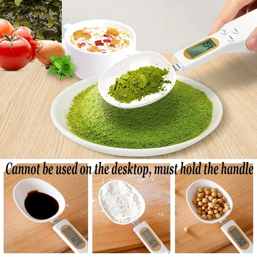 Electronic spoon scale kitchen LCD digital measuring food flour mini - Picture 2 of 24