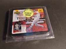 1999 Upper Deck Tribute to Mark McGwire Commemorative Gift Set Sealed Lunch box