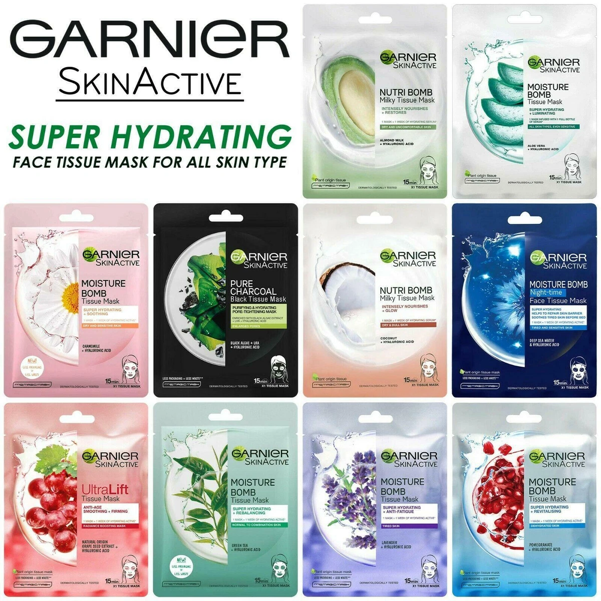 Garnier 2024 face pack