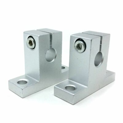 2x ZYLtech SK12 12mm Smooth Rod/Shaft Vertical Support
