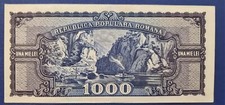 1000 LEI 1950 ROMANIA VERY NICE NOTES