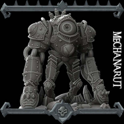 MECHANARUT Monster Resin 3D Printed Fantasy Miniature D&D Tabletop RPG