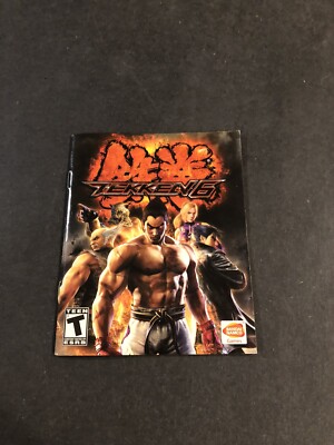 tekken 6 ps3 Manual Only