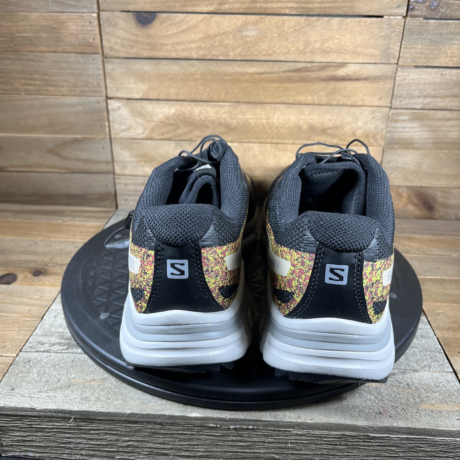 Scarpe da trail running Salomon XT Wings 2 taglia uomo taglia 9 Mindful nere NO SOLETTE