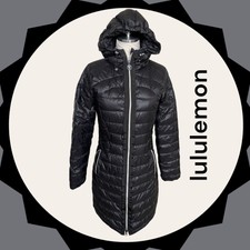 Lululemon Black Coat Jacket Down Puffer Coat Jacket 4