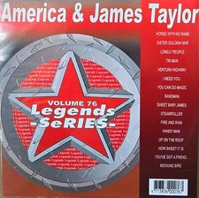 76 AMERICA JAMES TAYLOR HITS      LEGENDS  KARAOKE  LOT VA