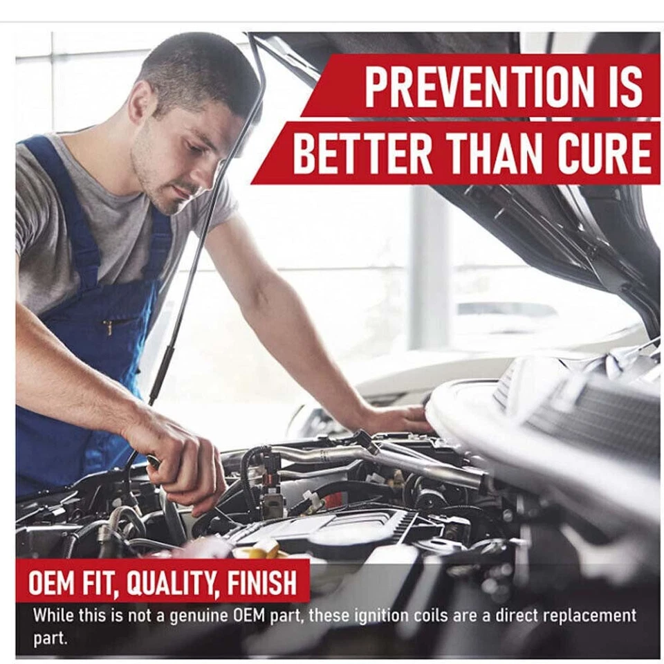 4PC Ignition Coil UF557 For Dodge Journey Jeep Compass 2.0L 2.4L 2007-2020 C1587 - Image 3 of 4