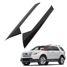 For 2011-19 Ford Explorer Windshield Outer Trim Pillar Molding Right & Left Side