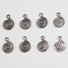 50pcs/lot Antique Silver Charms Pendants for DIY Jewelry Making Findings 18x13mm