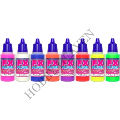 Scale 75 FX Fluor Experience Farben Full Range Singles Combined Shipping 