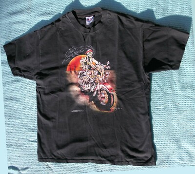 バイクウェア・装備 Easyriders T-shirts 90s レディース] 1990s ヴィンテージ ビッグサイズ Easyriders
