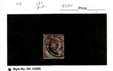 Great Britain, Postage Stamp, #129 Perfin Used, 1902 King Edward (BC)