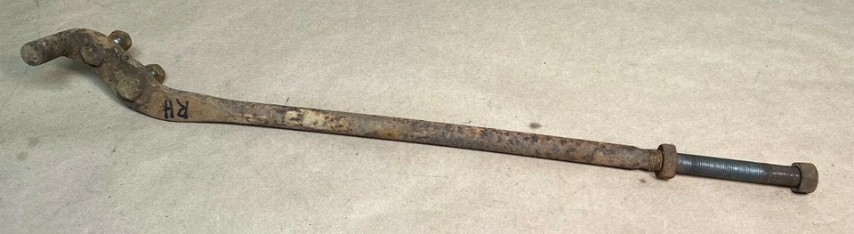 1970 y otros Mercury Cougar brazo inferior derecho puntal varilla, pernos y tuercas OEM Foto 2 de 2