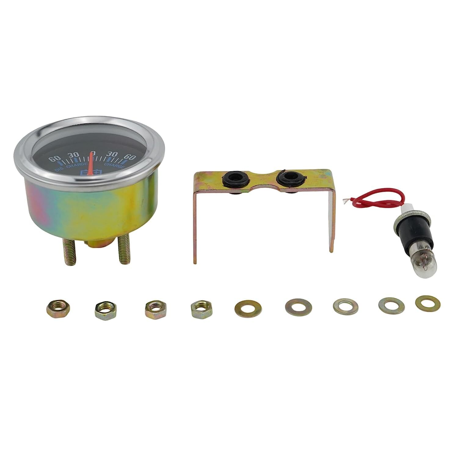RAParts Tractor Ammeter Gauge Fits Ford 60 Amp Jordan