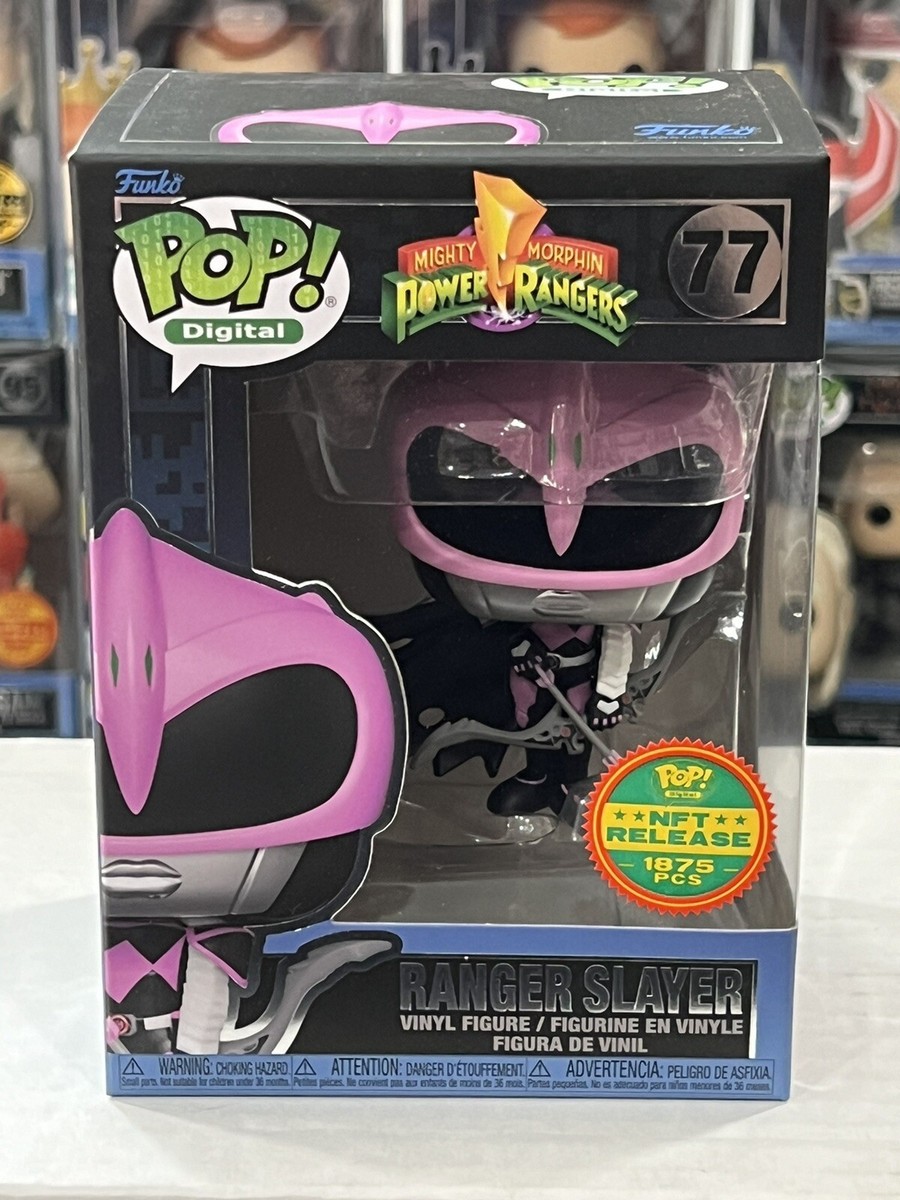 Funko Pop Digital 77 Power Rangers Pink Ranger Slayer With