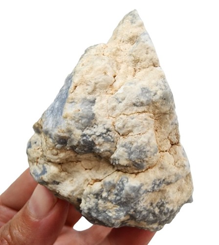 Nódulo facial de cristal de angelita sin pulir 162 gramos. - Imagen 3 de 3