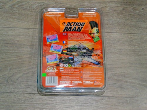 Tiger Hasbro's Action Man 1998 Vintage LCD Electronic Game - SEALED! - Picture 2 of 2