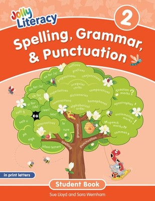 Spelling, Grammar, & Punctuation Student Book 2: In Print Letters (American Eng,
