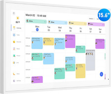 Digital Calendar, 15.6 Inch Wall Planner Electronic Calendar Chore Chart, Smar