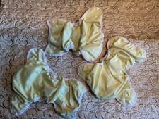 LOT of 3 Thirsties  2 Duo pocket diapers, 1 Thirsties Cover, Sz 9-36 months