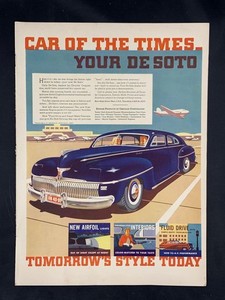 Magazine Ad* - 1942 - De Soto - World War II - (#2)