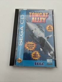 Tomcat Alley (Sega CD, 1994) CIB Complete w/ Manual & Reg Card