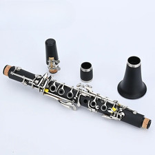 Eb Clarinet ABS Pipe Body Nickel Silver Key Soprano Instruments S3