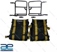 GepäCkträGertaschen Mit Passform Schwarz FüR Royal Enfield New Classic...