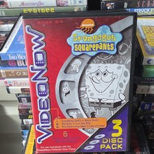 VideoNow SpongeBob SquarePants 3 Disc Pack 2004 8-11 Years MPN 6259240100