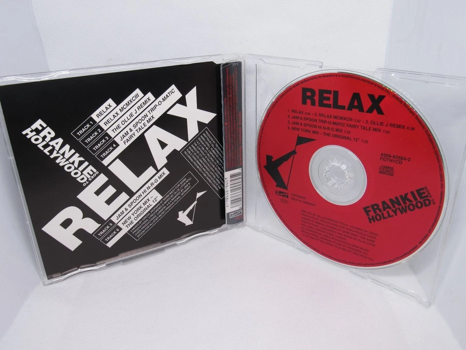 Frankie Goes To Hollywood Relax CD Germany 1993 Remix Dance Foto 2 de 3