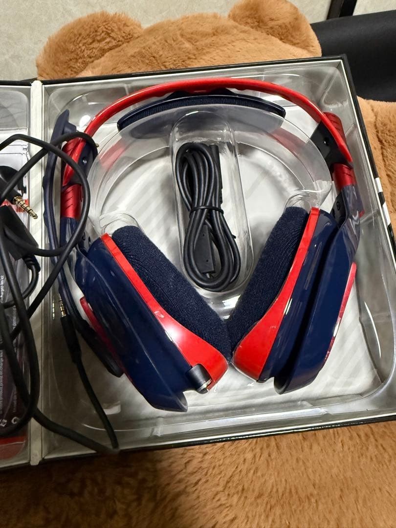 Astro A40 X-Edition Gaming Headphones Rare Red/Blue Limited
