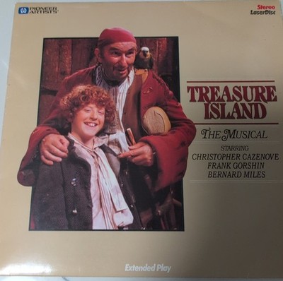 Pioneer Artists Treasure Island: The Musical LaserDisc Extended Cazenove Gorshi 