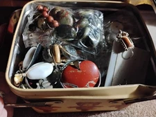 Vintage 1983 Teddy Bear Tin Lunch Box Chein Industries 6'' BRISTOL WARE USA