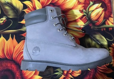 Timberland Women's Gray Boots Size 6 Used Only Once