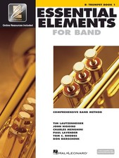 Essential Elements for Band Bb Trumpet Book 1 with EEi Online Resources ...