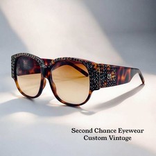 Vintage Emmanuelle Kahnh SUNGLASSES-NEW CUSTOM-GRADIENT Berko s Designs Lenses
