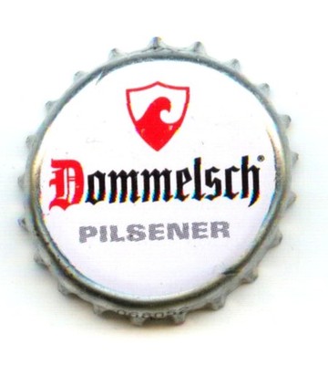 1 Beer Bottle Caps / 1 Bierkapsel: ''DOMMELSCH''' - Niederländisches Bier